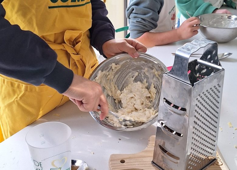 Muffins de printemps au Comté