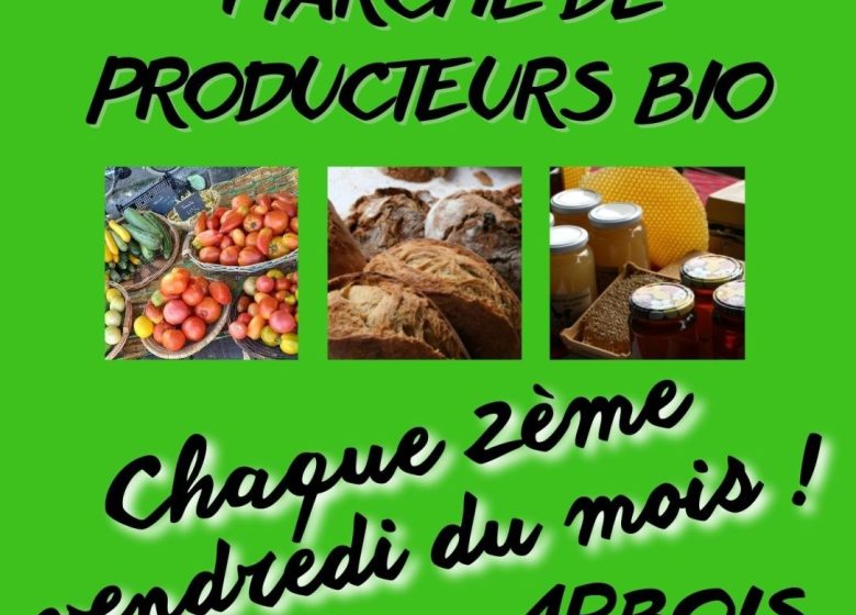 Marché bio festif