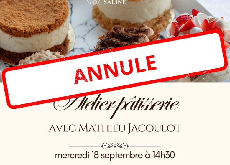 Pâtisserie avec Mathieu Jacoulot