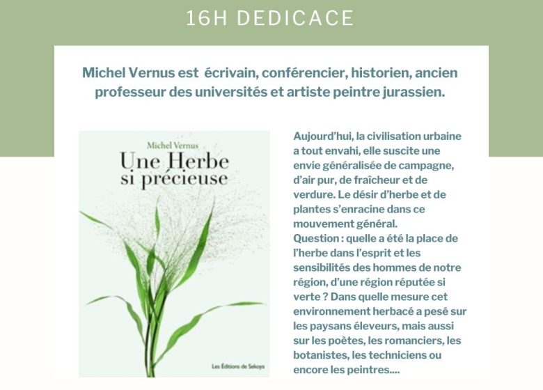 Michel Vernus, dédicaces