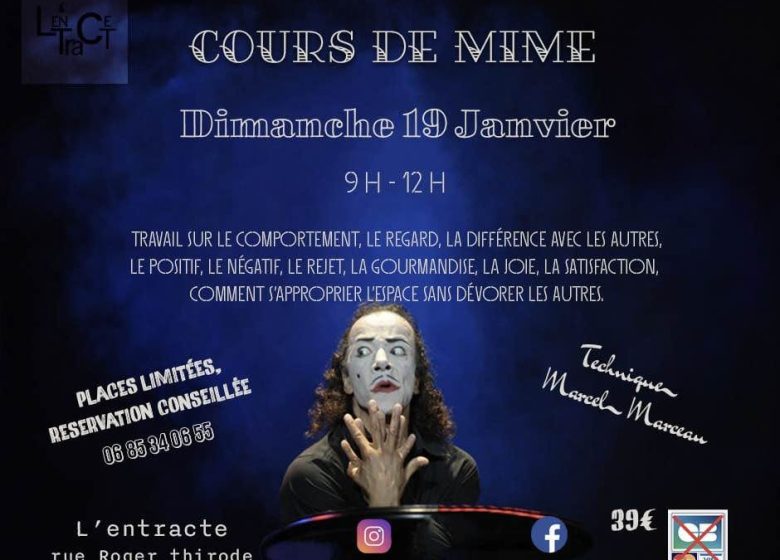 Cours de mime