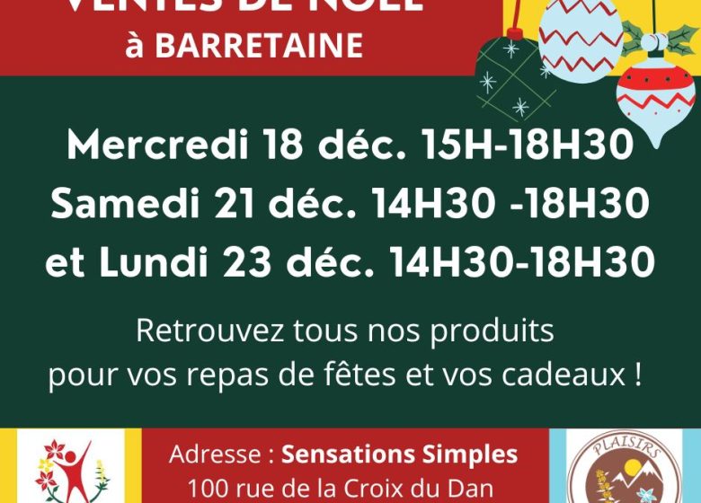 Ventes de Noël