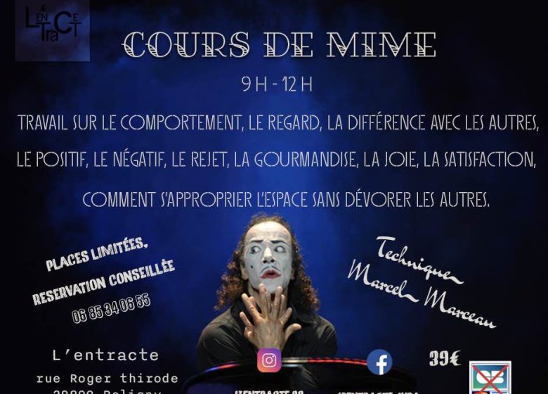 Cours de mime