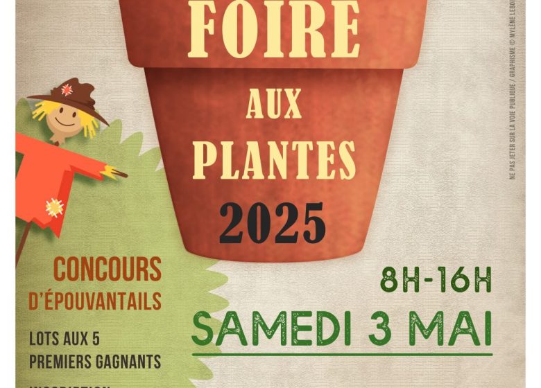 Foire aux plantes, fleurs et légumes