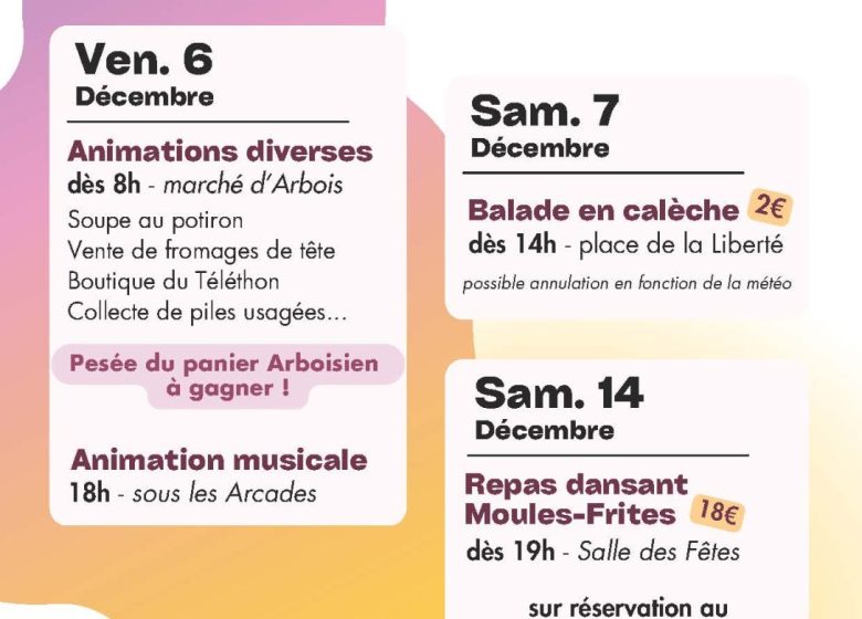 Balade en calèche du Téléthon