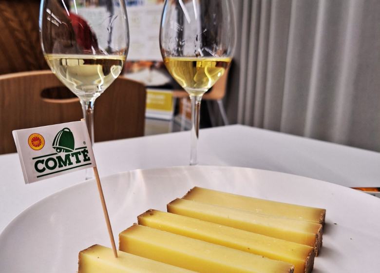 Découverte des accords Comté et Vins du Jura