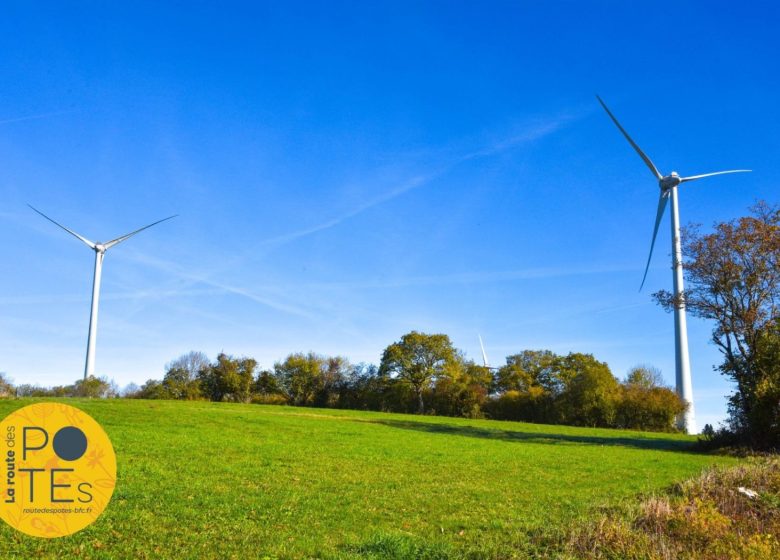 Visite guidée de l’éolienne citoyenne de Chamole