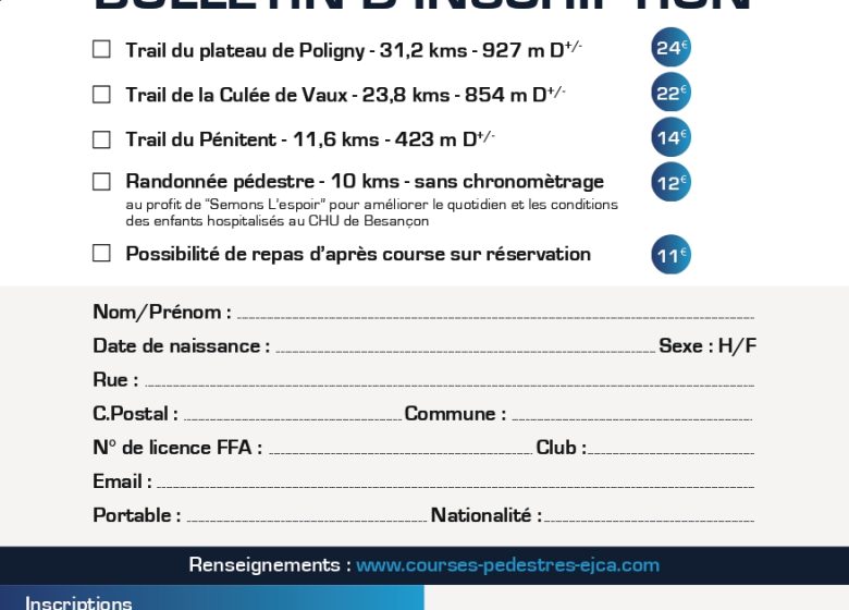 Trail de la Croix du Dan & Course Nature des Eoliennes