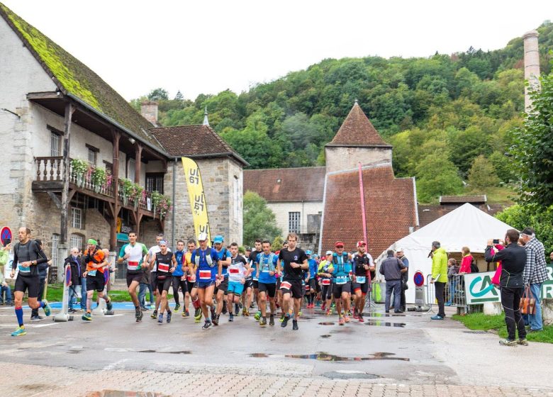 Départ du Trail des 2 Salines